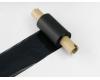 taśma (folia) termotransferowa woskowa premium 55 mm 100m Black